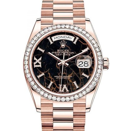 Rolex Day-date 36 Everose Gold 128345rbr