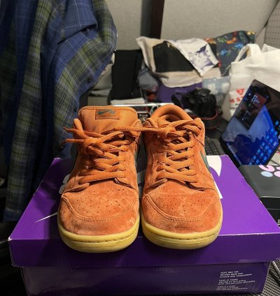 Nike Sb Dunk Low Pro burnt Sunrise Vintagegreen