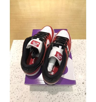 Nike Sb Dunk Low Pro -pack Chicago Varsity Red Black White