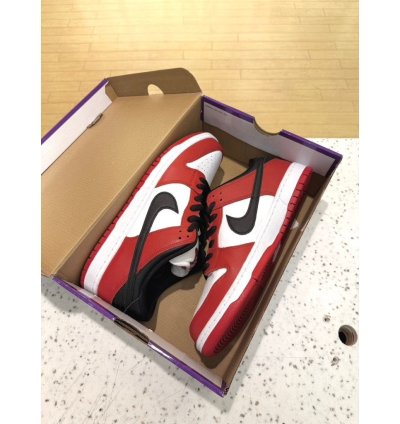 Nike Sb Dunk Low Pro -pack Chicago Varsity Red Black White