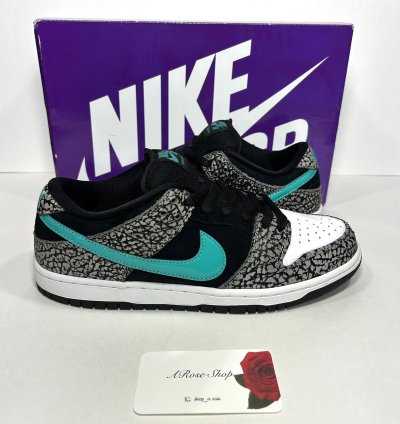 Nike Sb Dunk Low Pro Atmos Elephant Shoes Size 8