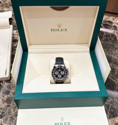 Rolex Daytona 126519 Automatic 2024 White Gold Like New Unworn