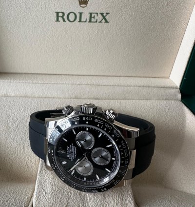 Rolex Daytona 126519 Automatic 2024 White Gold Like New Unworn
