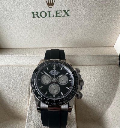 Rolex Daytona 126519 Automatic 2024 White Gold Like New Unworn
