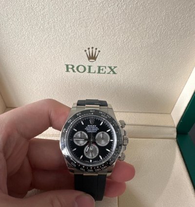 Rolex Daytona 126519 Automatic 2024 White Gold Like New Unworn