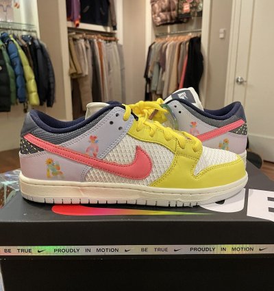 Nike Sb Dunk Low Pro Be True Xavier Schipani