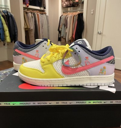 Nike Sb Dunk Low Pro Be True Xavier Schipani