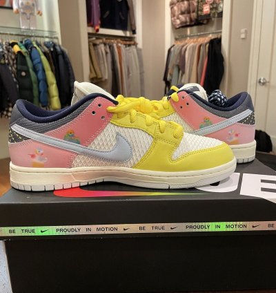 Nike Sb Dunk Low Pro Be True Xavier Schipani