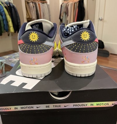 Nike Sb Dunk Low Pro Be True Xavier Schipani