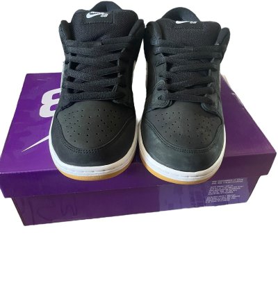 Nike Sb Dunk Low Pro Black White Gum