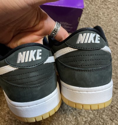 Nike Sb Dunk Low Pro Black White-black