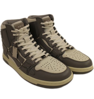 Skel Top Hi Grey White Sneakers Size 44