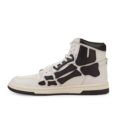 Skel Top Hi White Black Sneakers Size 46