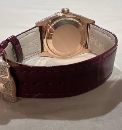 Rolex Day-date 36 Excellent Condition With 800 Brilliant Factory Cut Diamonds