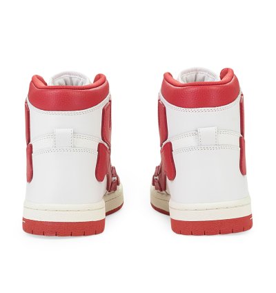 Skel Top Hi White Red Sneakers Size 44