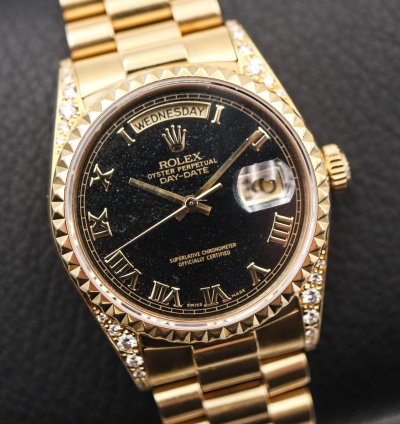 Rolex Day-date 36 Ferrite Dial Day-date 36 Yellow Gold President