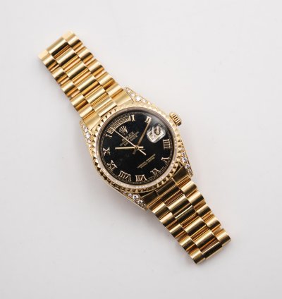 Rolex Day-date 36 Ferrite Dial Day-date 36 Yellow Gold President