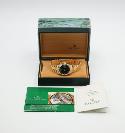 Rolex Day-date 36 Ferrite Dial Day-date 36 Yellow Gold President