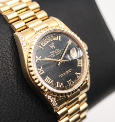 Rolex Day-date 36 Ferrite Dial Day-date 36 Yellow Gold President