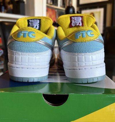 Nike Sb Dunk Low Pro Ftc Lagoon Pulse Dh7687-400 9 5