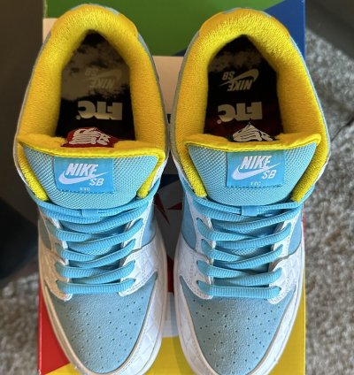Nike Sb Dunk Low Pro Ftc Lagoon Pulse Dh7687-400 9 5