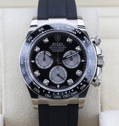 Rolex Daytona 126519ln Diamant Black Diamond Neu 2024 Full Set