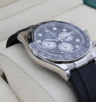 Rolex Daytona 126519ln Diamant Black Diamond Neu 2024 Full Set
