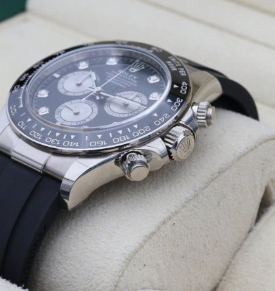 Rolex Daytona 126519ln Diamant Black Diamond Neu 2024 Full Set