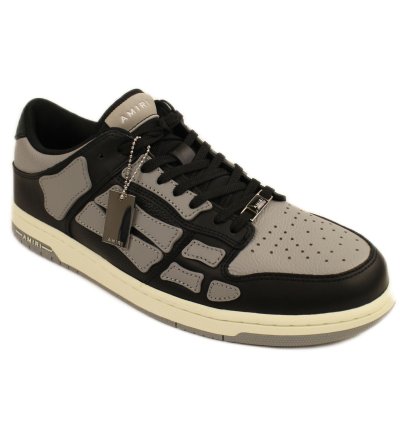 Skel Top Low Black Grey Sneakers Size 47