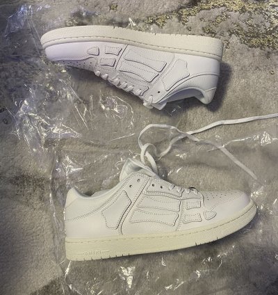 Skel-top Leather Sneakers