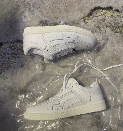 Skel-top Leather Sneakers