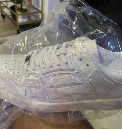 Skel-top Leather Sneakers