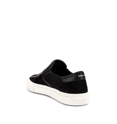 Skeleton Bones Slip On Leather Suede Shoe Sneaker