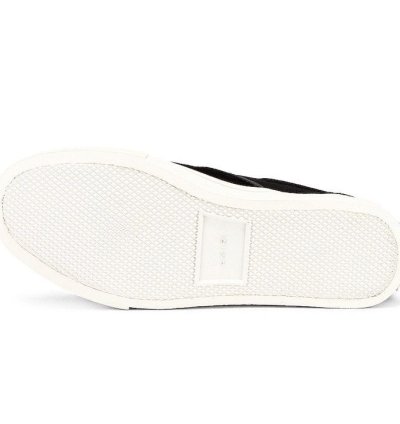 Skeleton Bones Slip On Leather Suede Shoe Sneaker
