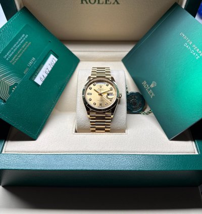Rolex Day-date 36 Full Set - Ungetragen