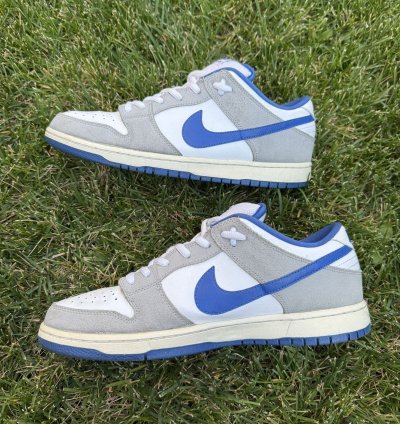 Nike Sb Dunk Low Pro Matte Silver Varsity Royal 2011