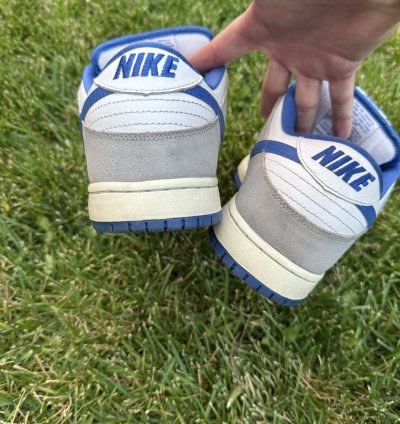 Nike Sb Dunk Low Pro Matte Silver Varsity Royal 2011