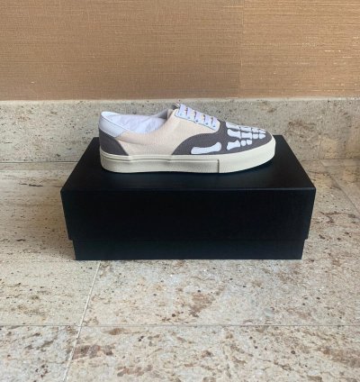 Skeleton Slip On Sneakers