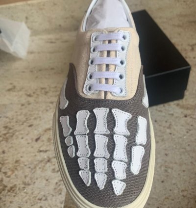 Skeleton Slip On Sneakers