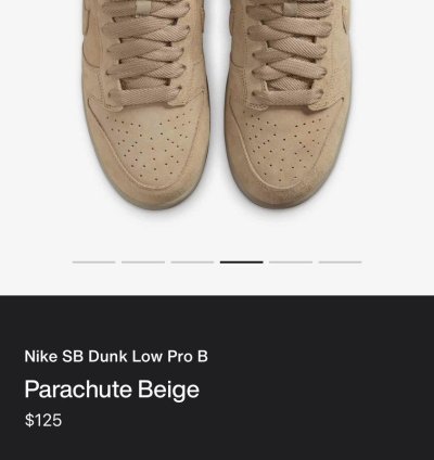 Nike Sb Dunk Low Pro Parachute Beige