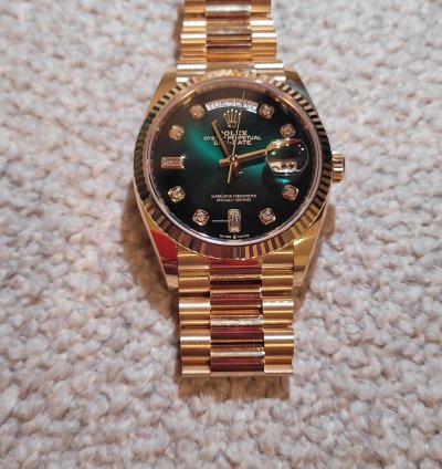 Rolex Day-date 36 Full Set The Watch Is Unworn