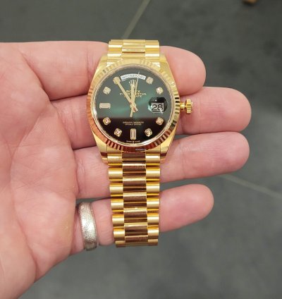 Rolex Day-date 36 Full Set The Watch Is Unworn