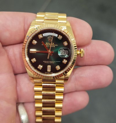 Rolex Day-date 36 Full Set The Watch Is Unworn