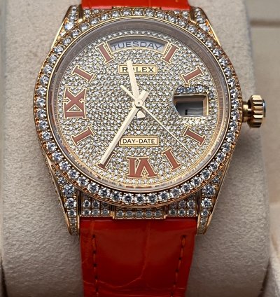 Rolex Day-date 36 Full Set Ungetragen Neuwertig Von Dt Konzession Top