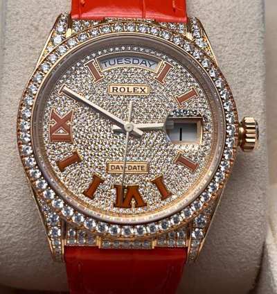 Rolex Day-date 36 Full Set Ungetragen Neuwertig Von Dt Konzession Top