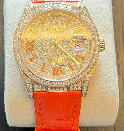 Rolex Day-date 36 Full Set Ungetragen Neuwertig Von Dt Konzession Top