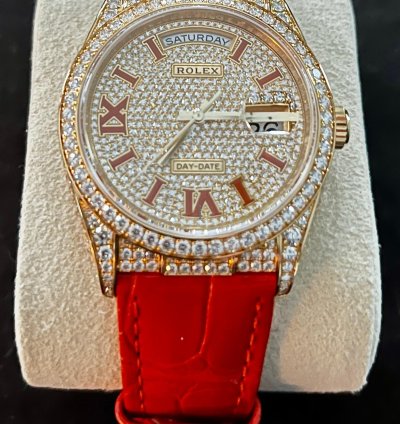 Rolex Day-date 36 Full Set Ungetragen Neuwertig Von Dt Konzession Top