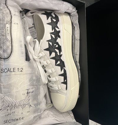 Stars Court Canvas Low-top Sneakers