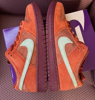 Nike Sb Dunk Low Pro Premium Mystic Red Mens 9 5 New