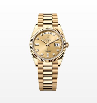 Rolex Day-date 36 Gold Diamond Dial